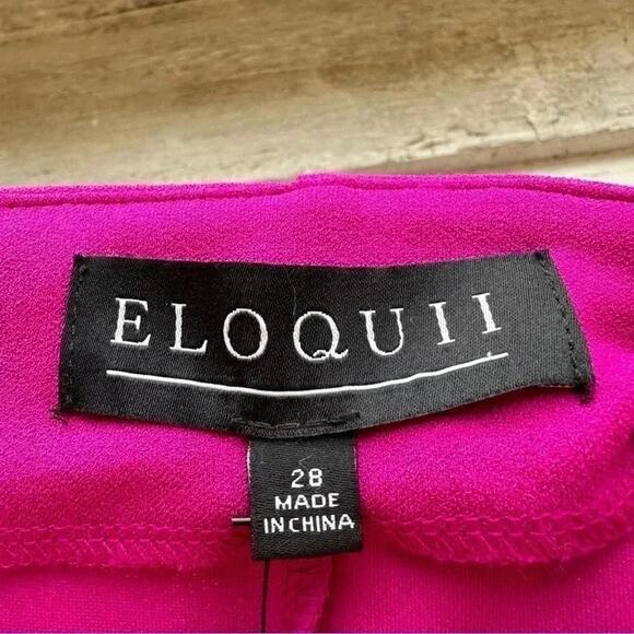 Eloquii dark pink  Tied  plus size skirt size 28 - Picture 4 of 6